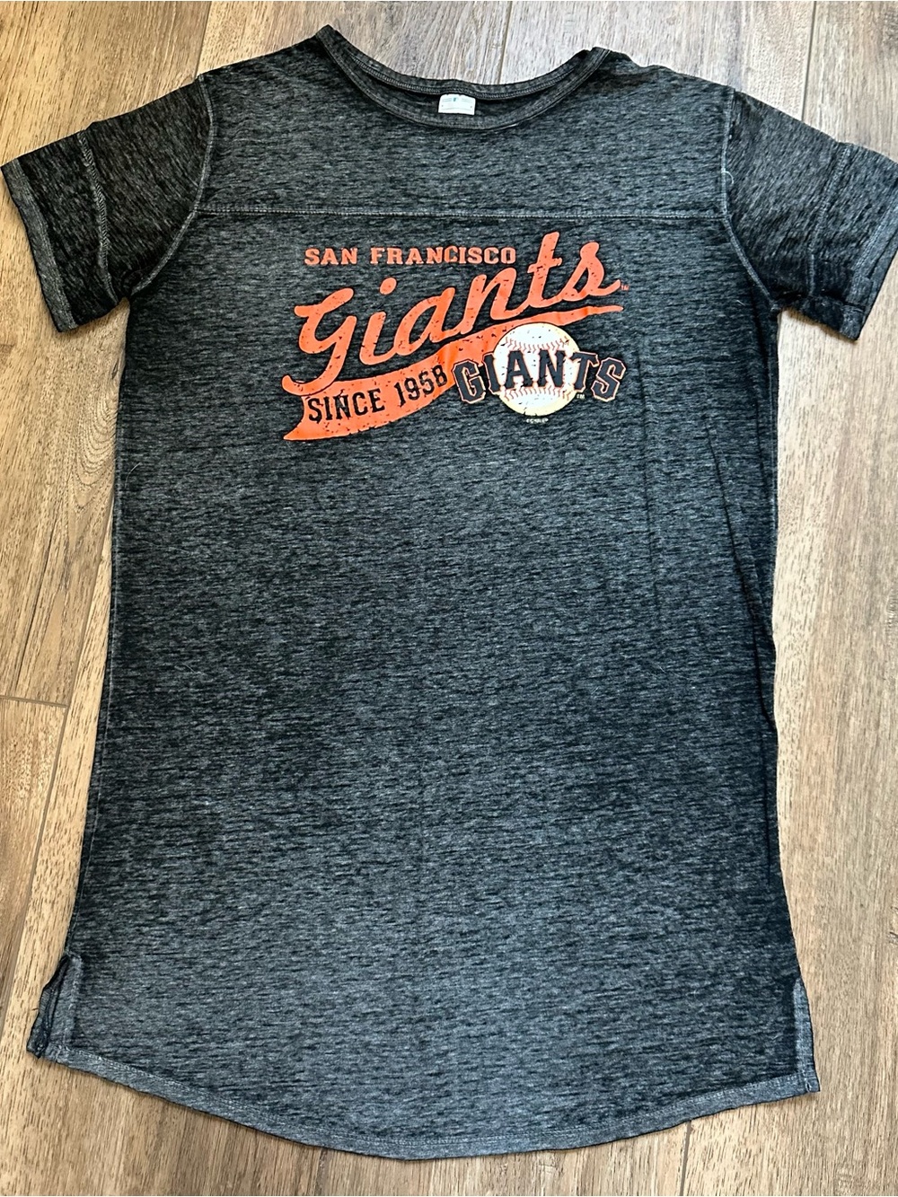MLB San Francisco Giants Sleep Dress, Shirt, Baseball, Women’s, Soft, Graphic, M